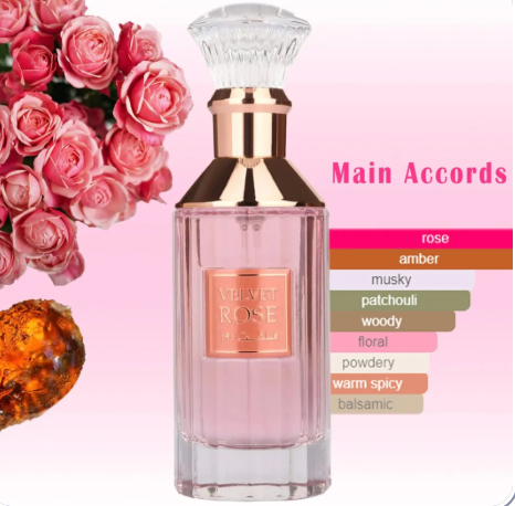 Lattafa Velvet Rose Eau De Parfum 100ml