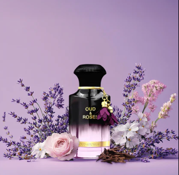Ahmed Al Maghribi Oud & Roses Eau De Parfum For Unisex 60ml