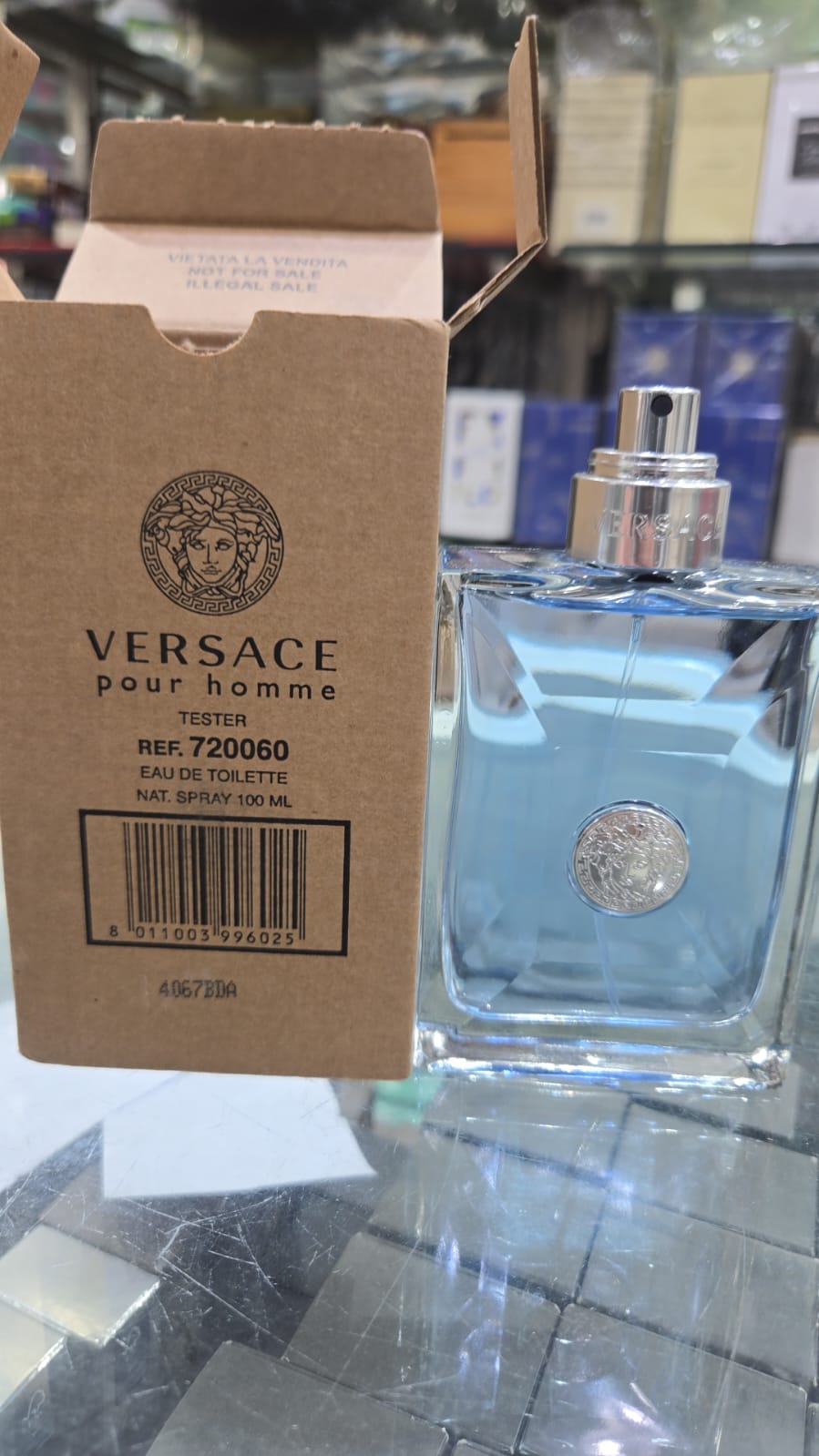 Versace Pour Homme tester