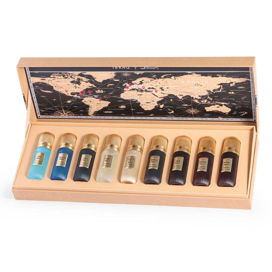 Ibraheem Al Qurashi IBRAQ Tobacco Collection Discovery Set 20ml x 9